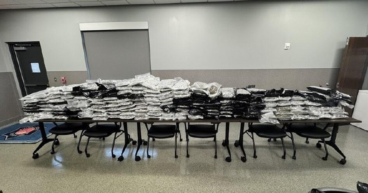 Arkansas State Police said troopers seized 190 pounds of illegal marijuana during an Interstate 40 traffic stop in Monroe County.