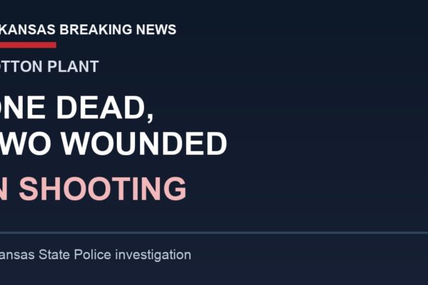 Graphic: One dead, two wounded in Cotton Plant shooting