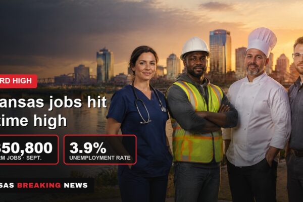 Arkansas payrolls reach record 1.35 million jobs in September