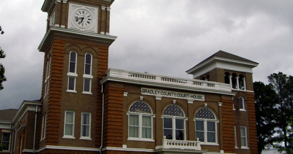 Bradley County Courthouse in Warren, Arkansas