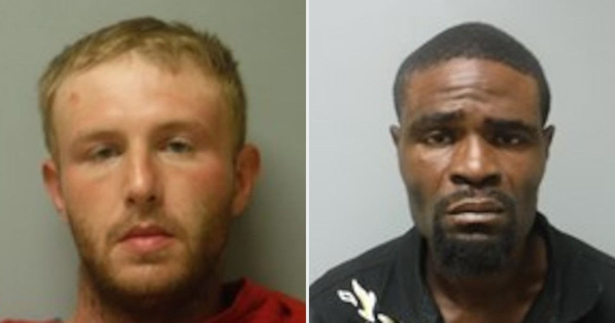 Hayden Freeman and Christopher McCrary booking photos