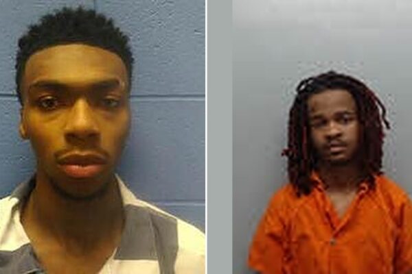 Booking photos of Tre'Veon Jeffers and Hershall Williams Jr.