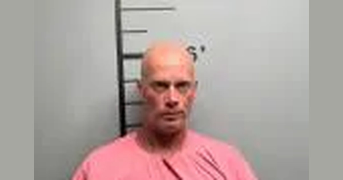 Booking photo of Richard Nathan Pierce, 45, of Rogers