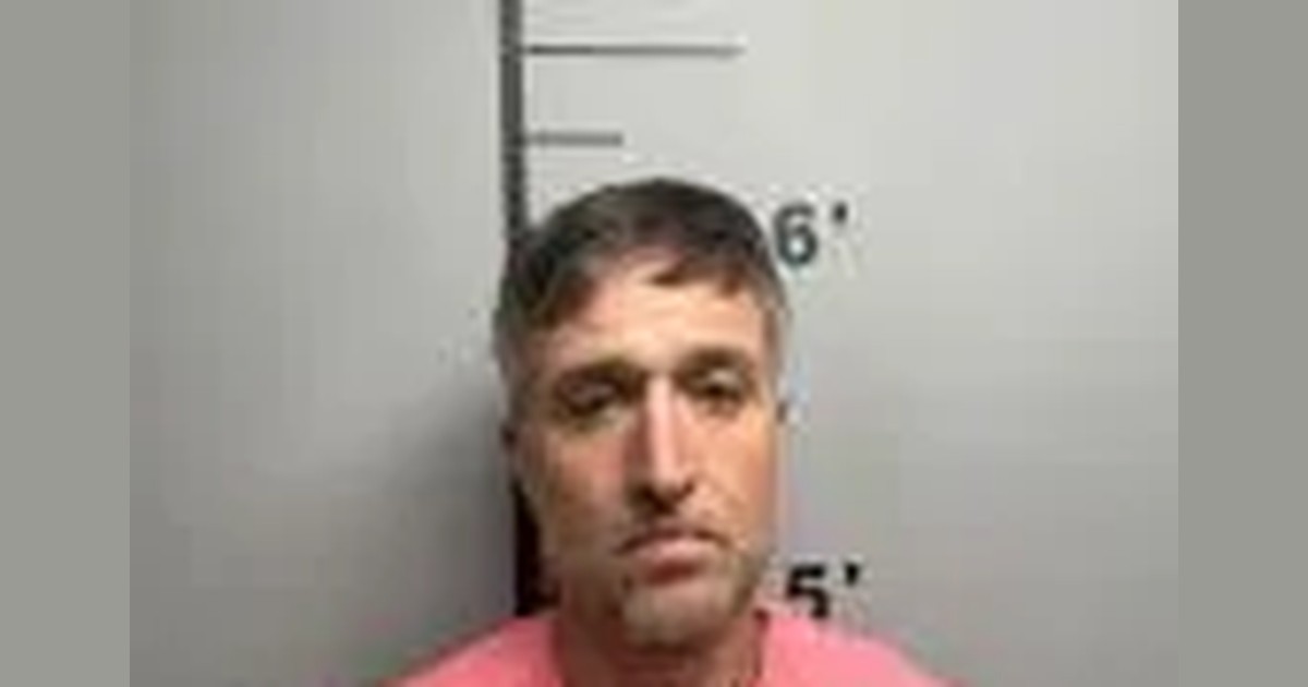Booking photo of Taylor Jared Kramer, 42, of Bella Vista