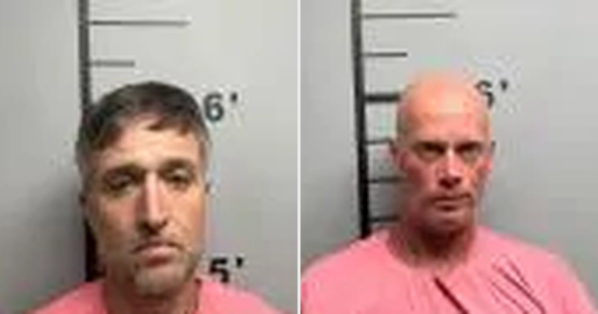 Taylor Kramer and Richard Pierce booking photos